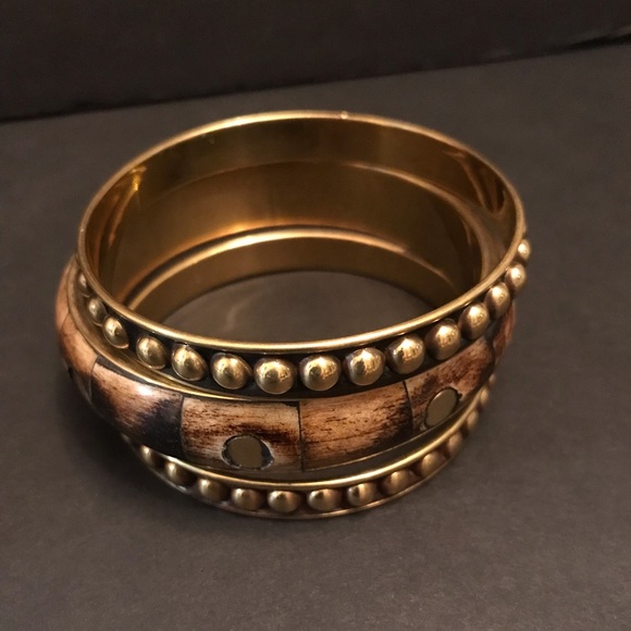 Studded Bangle Set - Picture 3 of 4